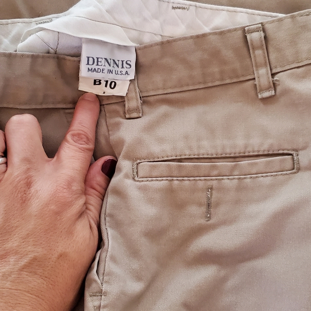 THESE ITEMS SOLD Dennis brand uniform Boys shorts, navy and khaki